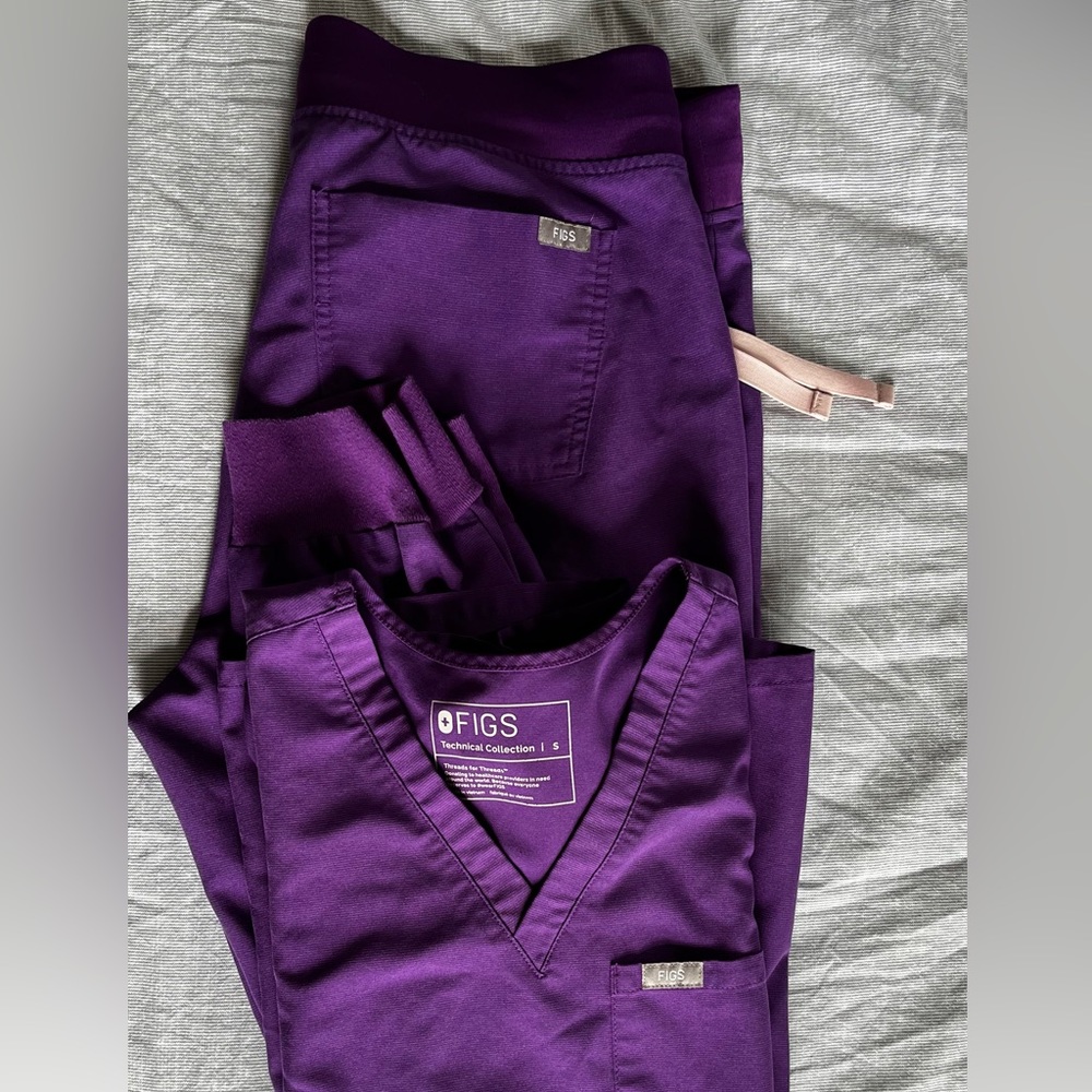 FIGS Tall Ultraviolet Scrub Set